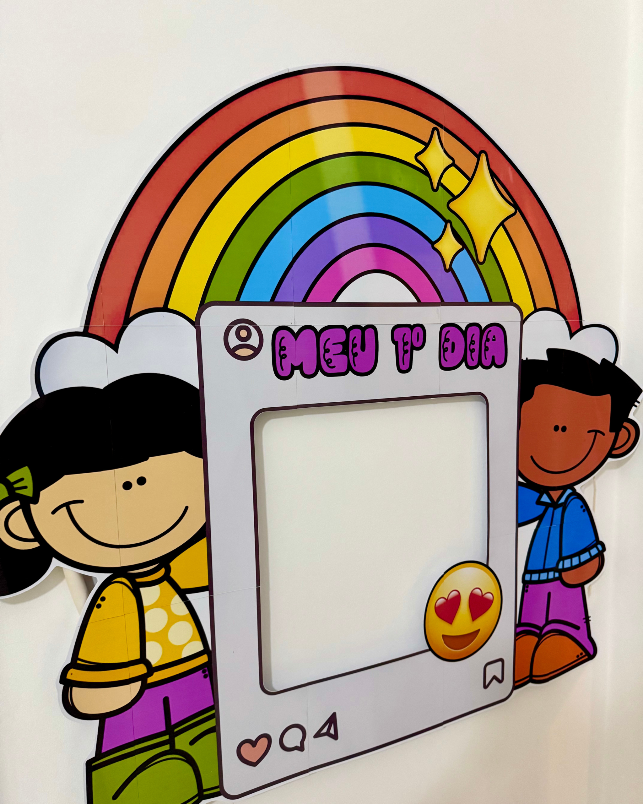 Decoração para Bambolê – Tema “Meu 1º Dia” - Imagem 3