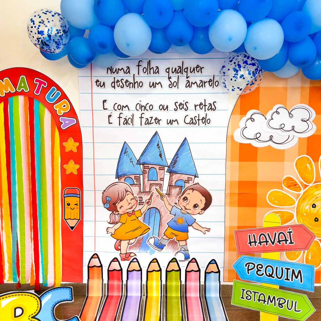  Cenário Formatura Aquarela – Toquinho