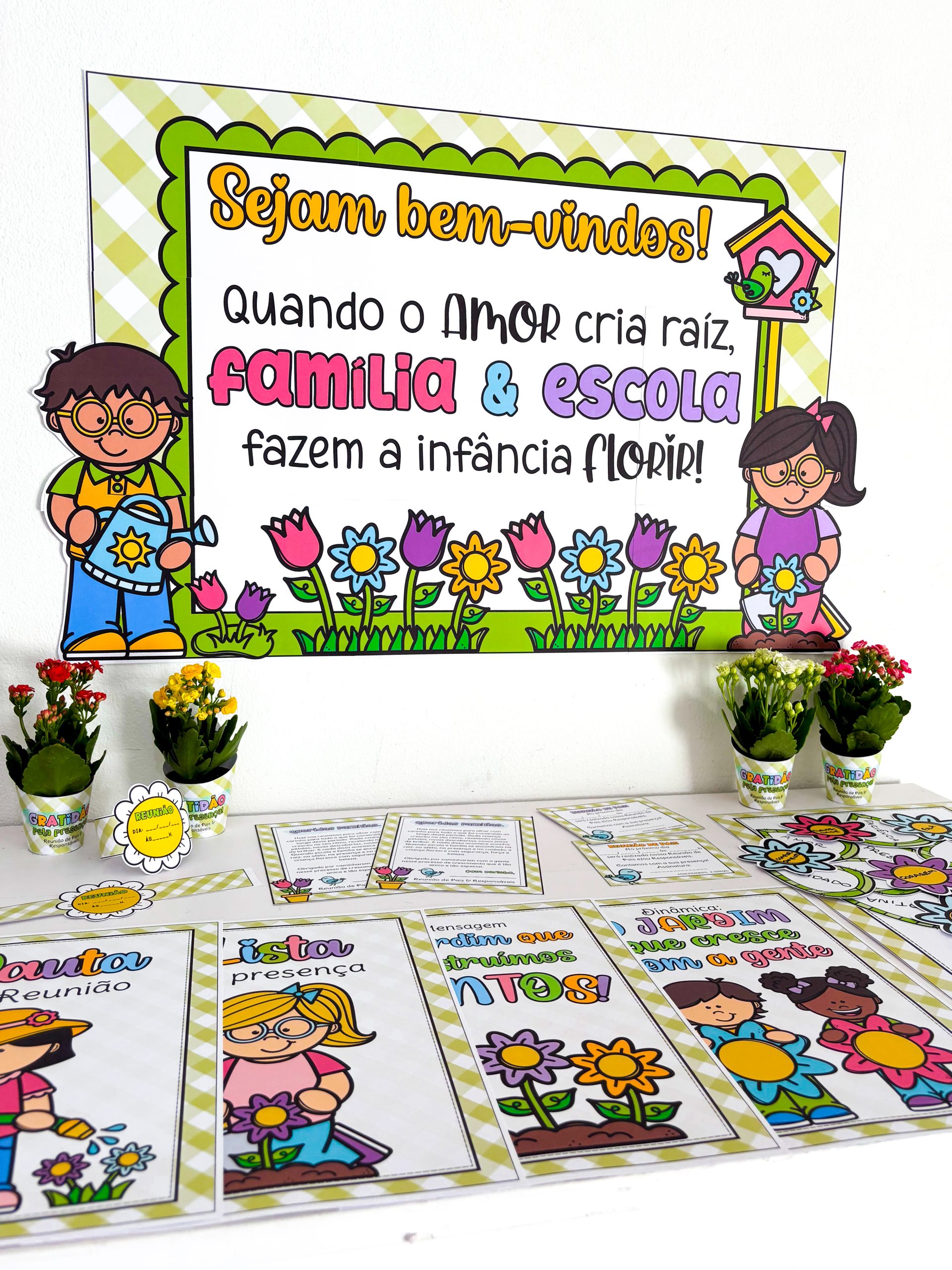 Kit Reunião de Pais – Tema Florescer - Imagem 15