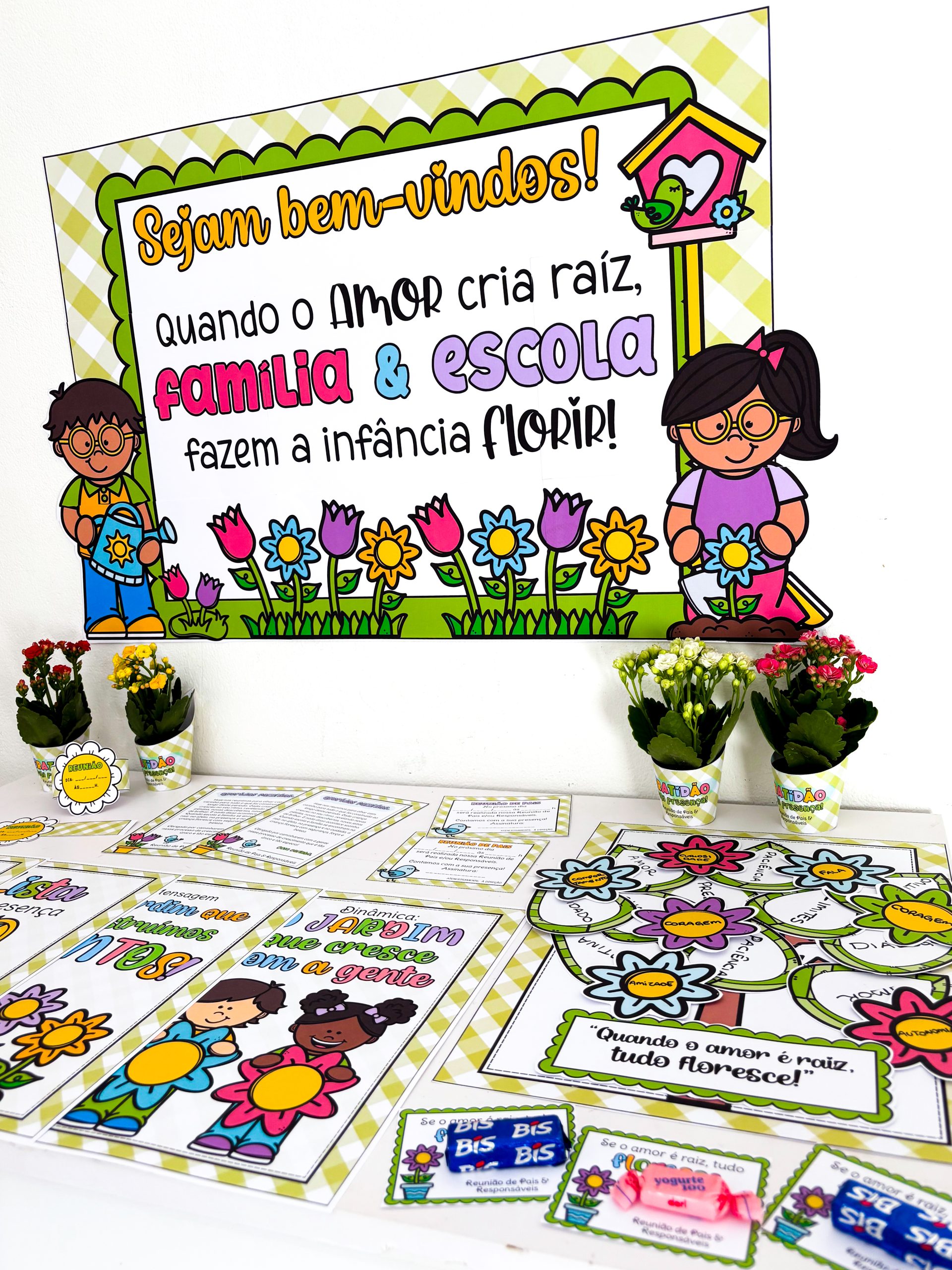 Kit Reunião de Pais – Tema Florescer - Imagem 14