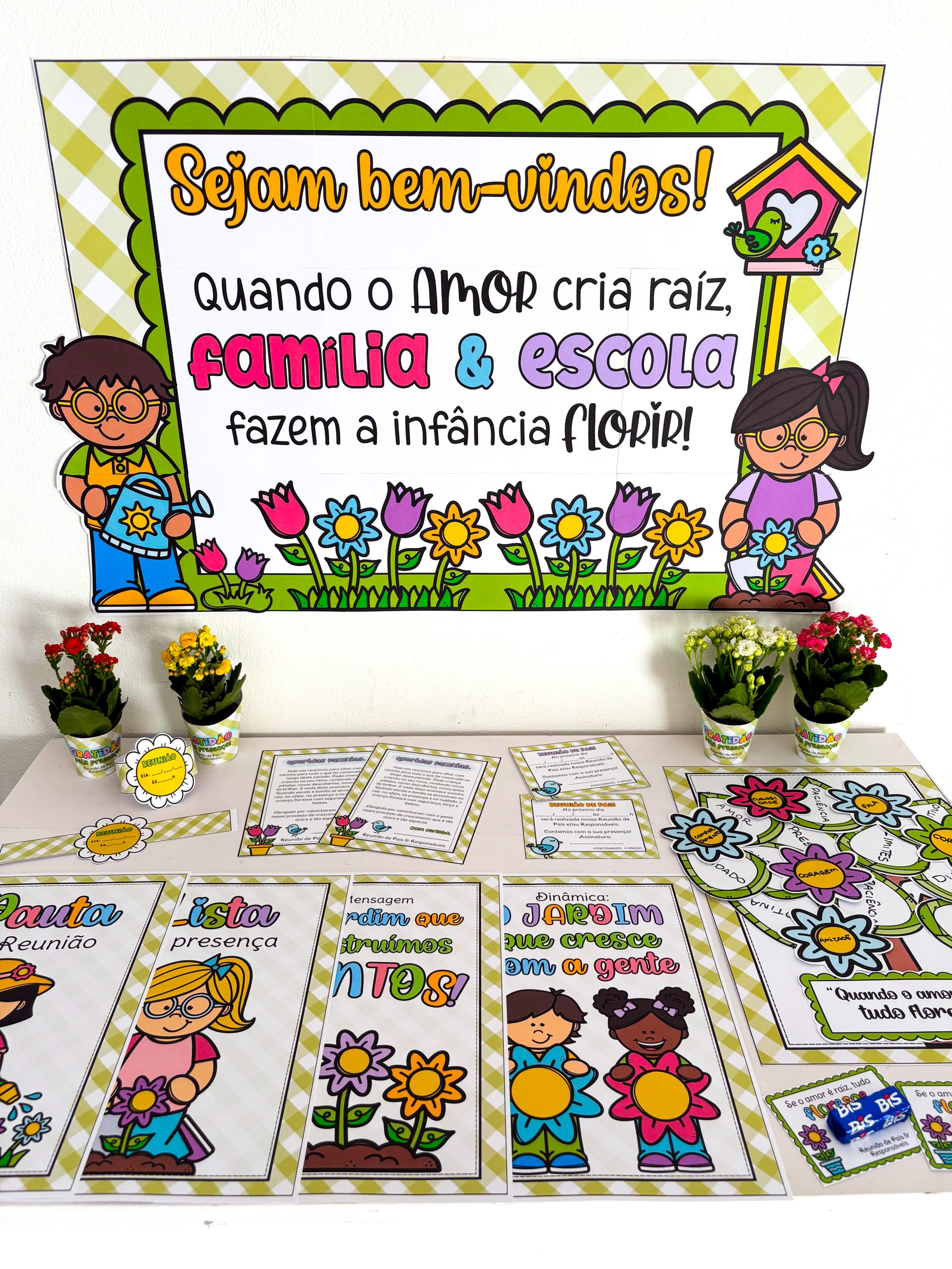 Kit Reunião de Pais – Tema Florescer - Imagem 11