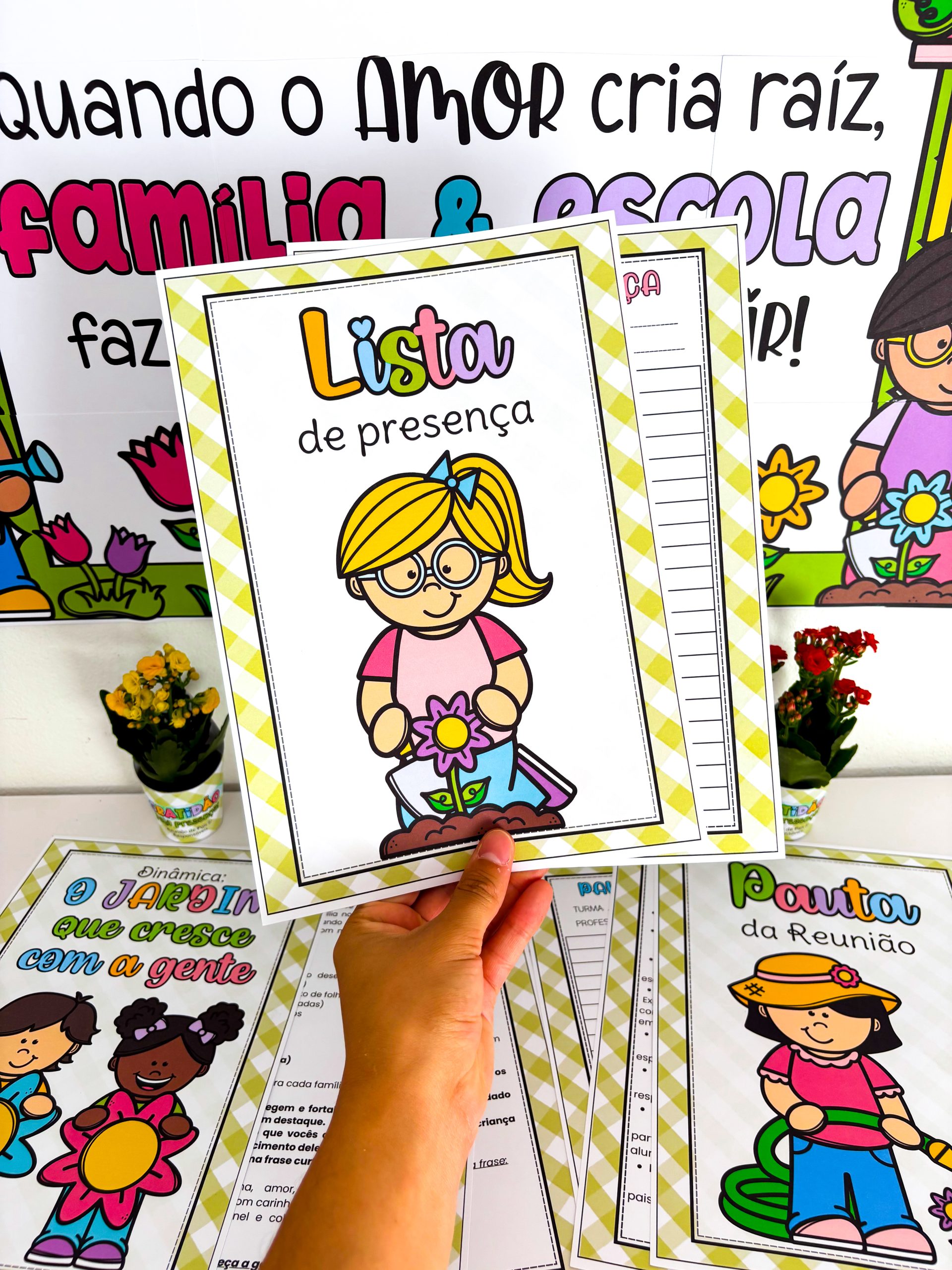 Kit Reunião de Pais – Tema Florescer - Imagem 2