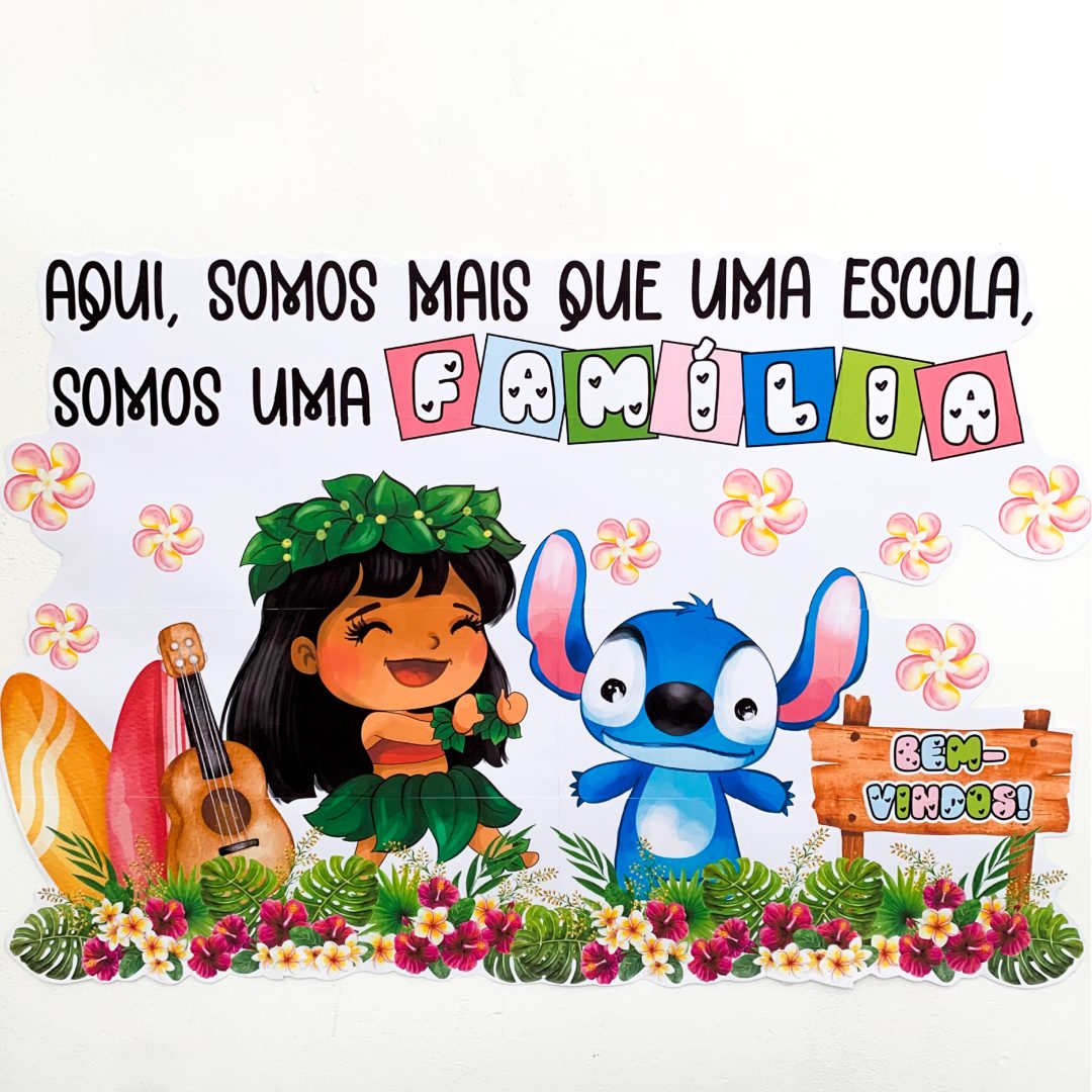 Kit Volta às Aulas – Tema Stitch 