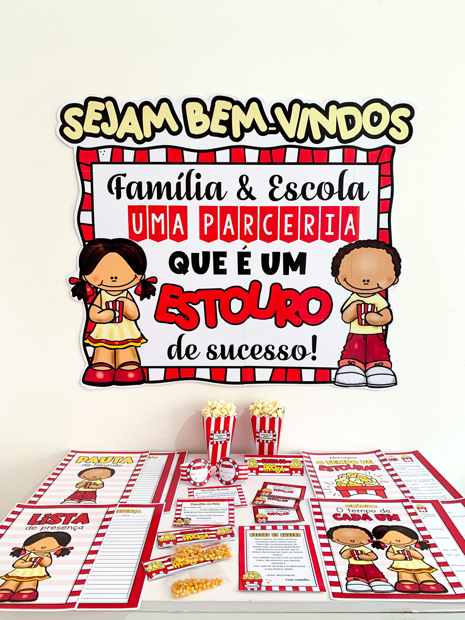 REUNIÃO DE PAIS - TEMA PIPOCA - Imagem 3