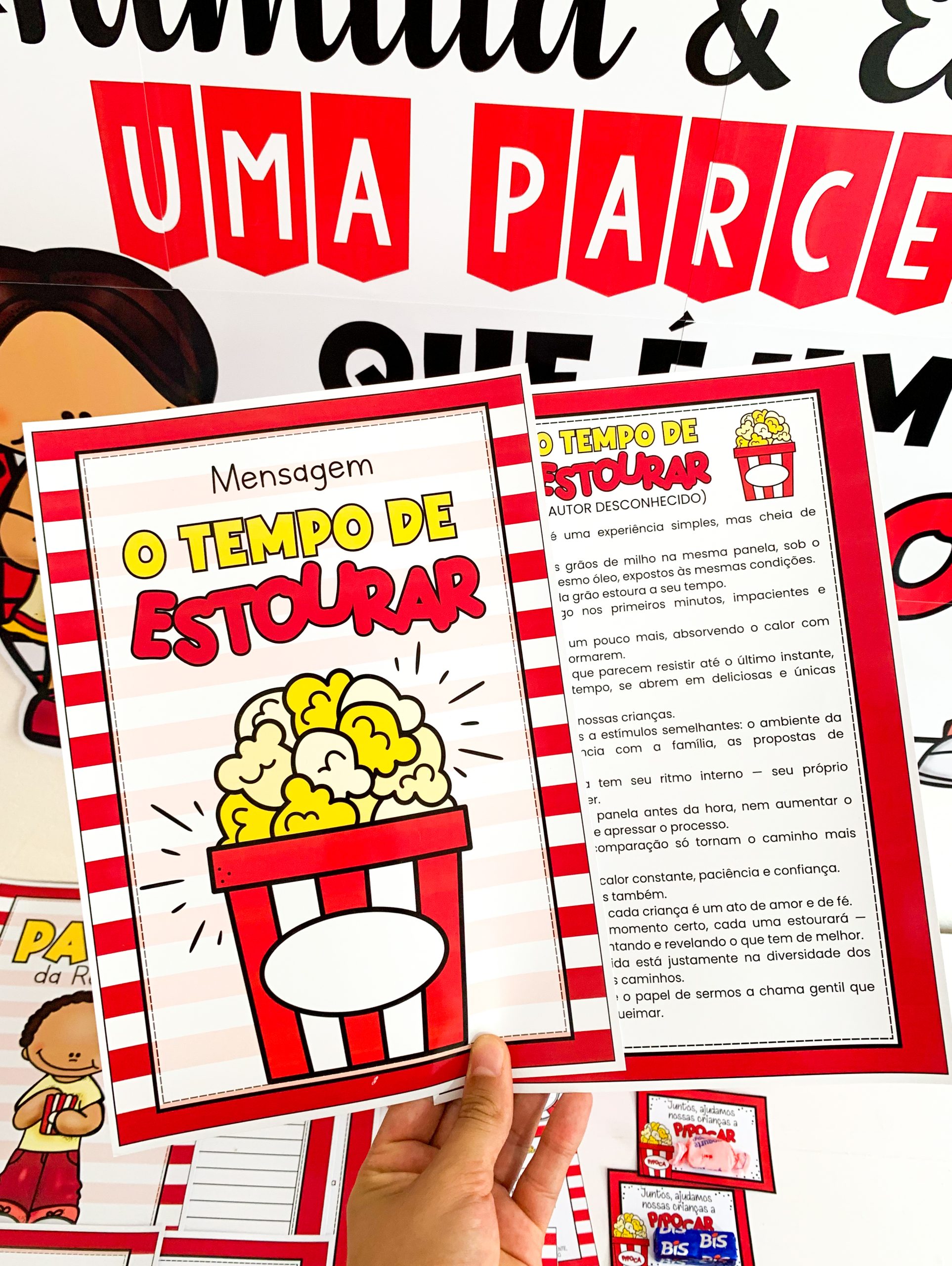 REUNIÃO DE PAIS - TEMA PIPOCA - Imagem 7