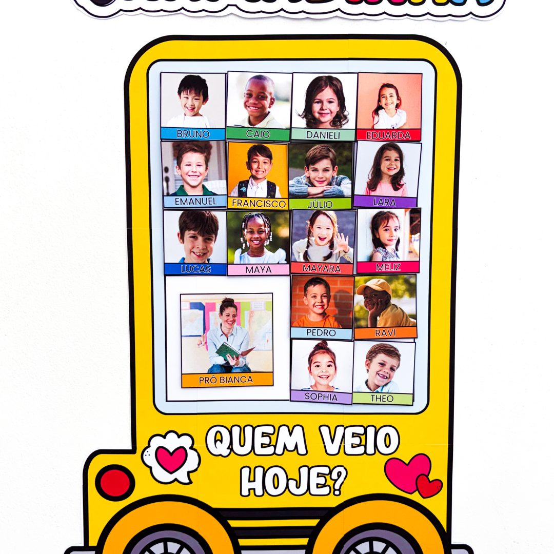 Chamadinha com Foto – Ônibus da Rotina
