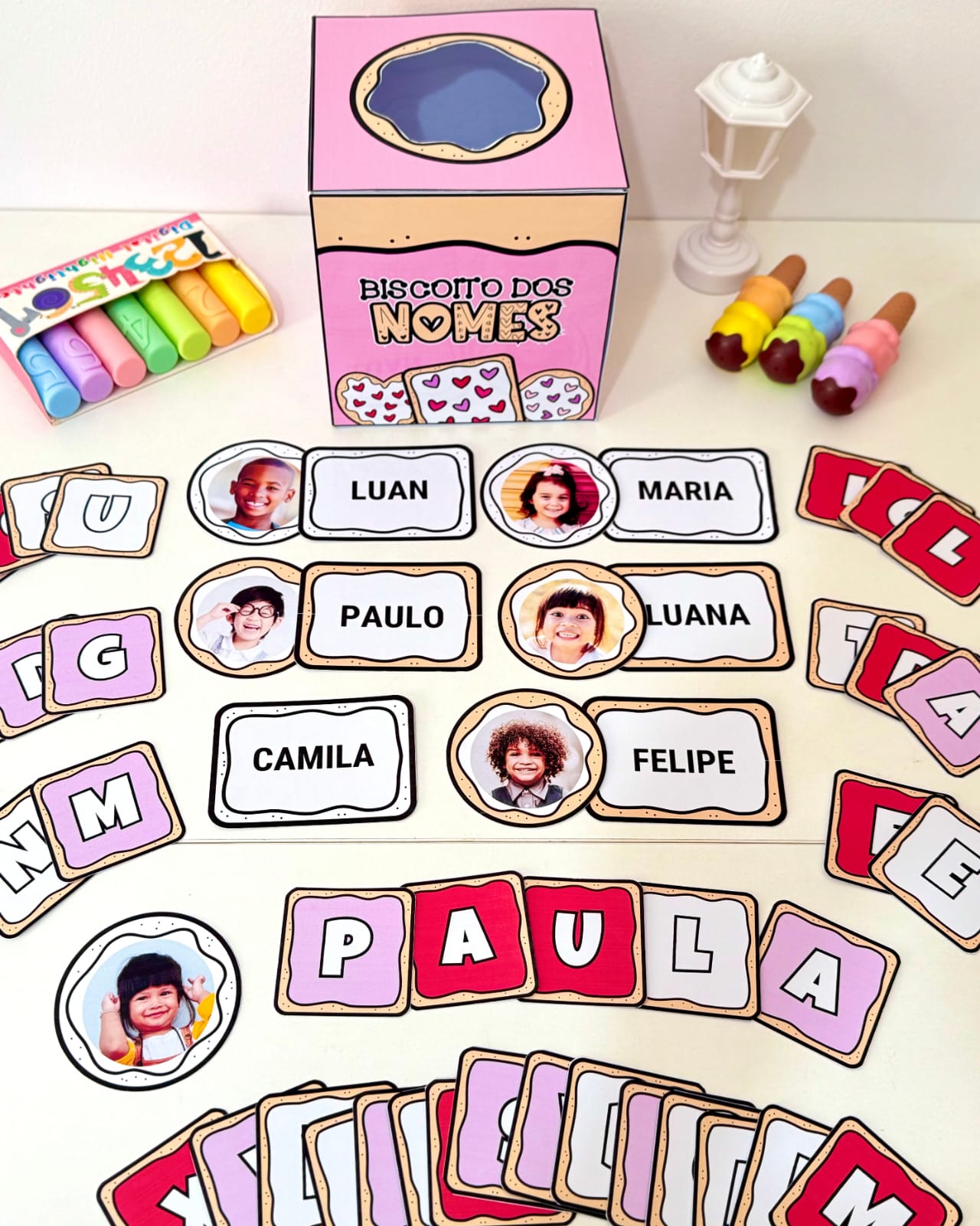 KIT BISCOITO DOS NOMES +ATIVIDADES NOME PRÓPRIO