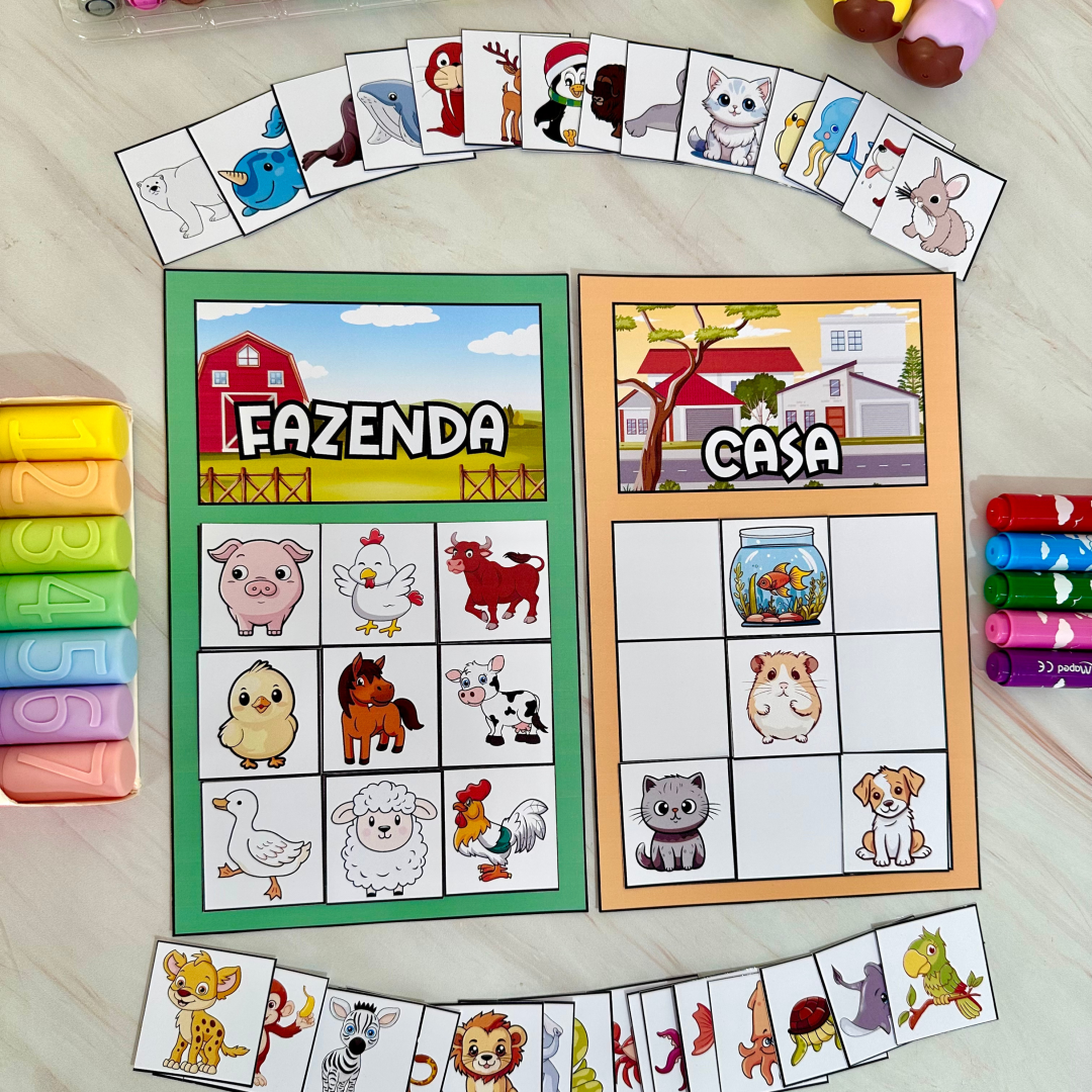 CASINHAS DOS ANIMAIS