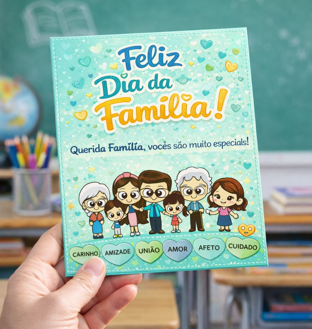 CARTÃO DIA DA FAMÍLIA