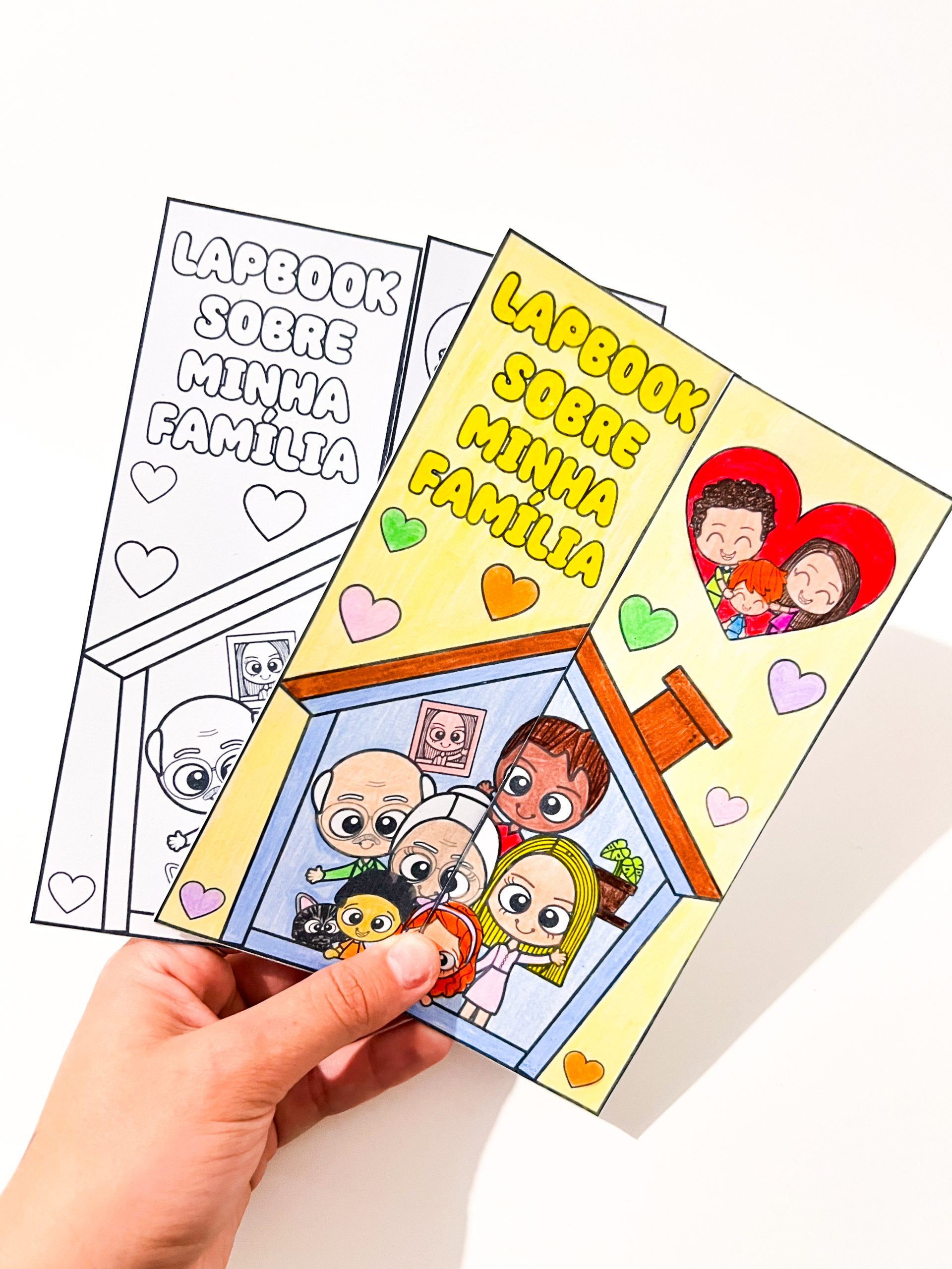 LAPBOOK SOBRE MINHA FAMÍLIA