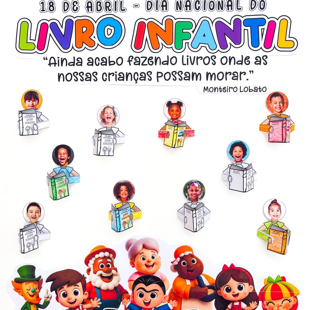 PAINEL INTERATIVO DIA DO LIVRO INFANTIL