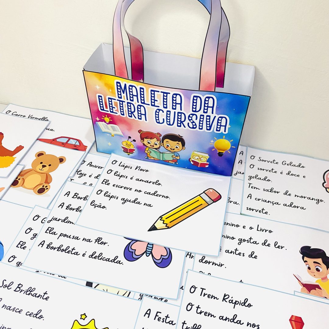 MALETA DA LETRA CURSIVA