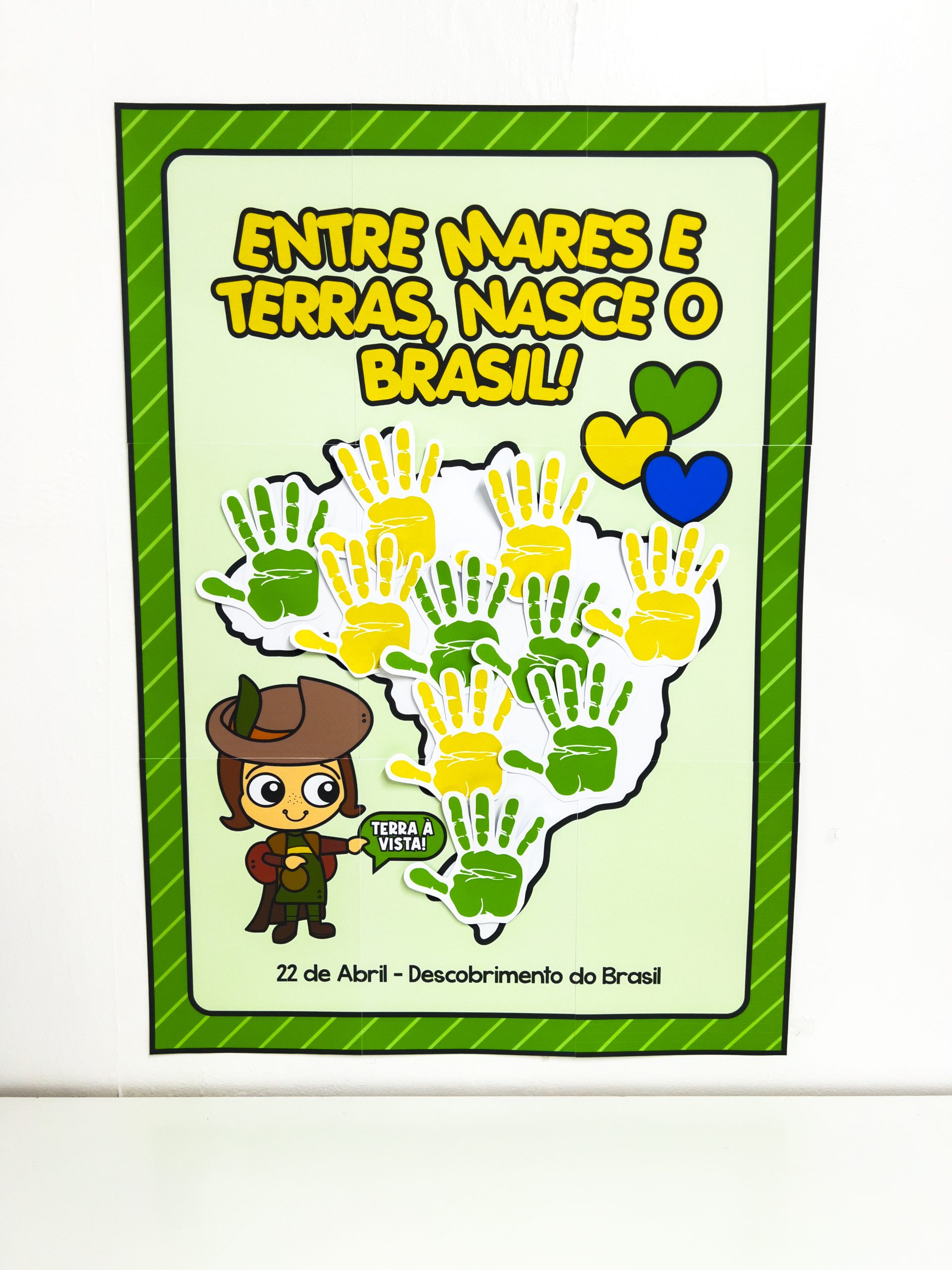 CARTAZ COLABORATIVO DESCOBRIMENTO DO BRASIL - Imagem 2