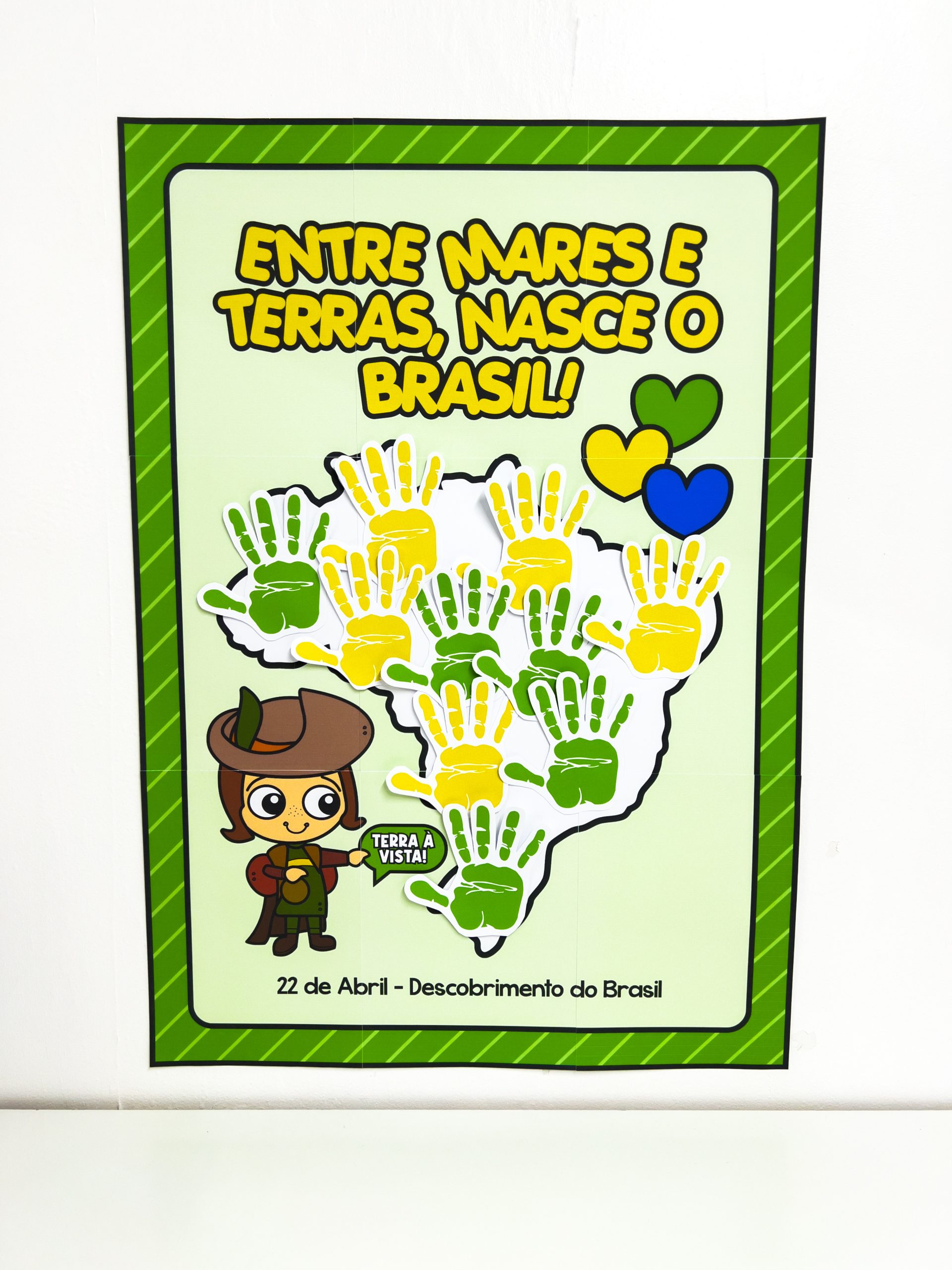 CARTAZ COLABORATIVO DESCOBRIMENTO DO BRASIL - Imagem 3