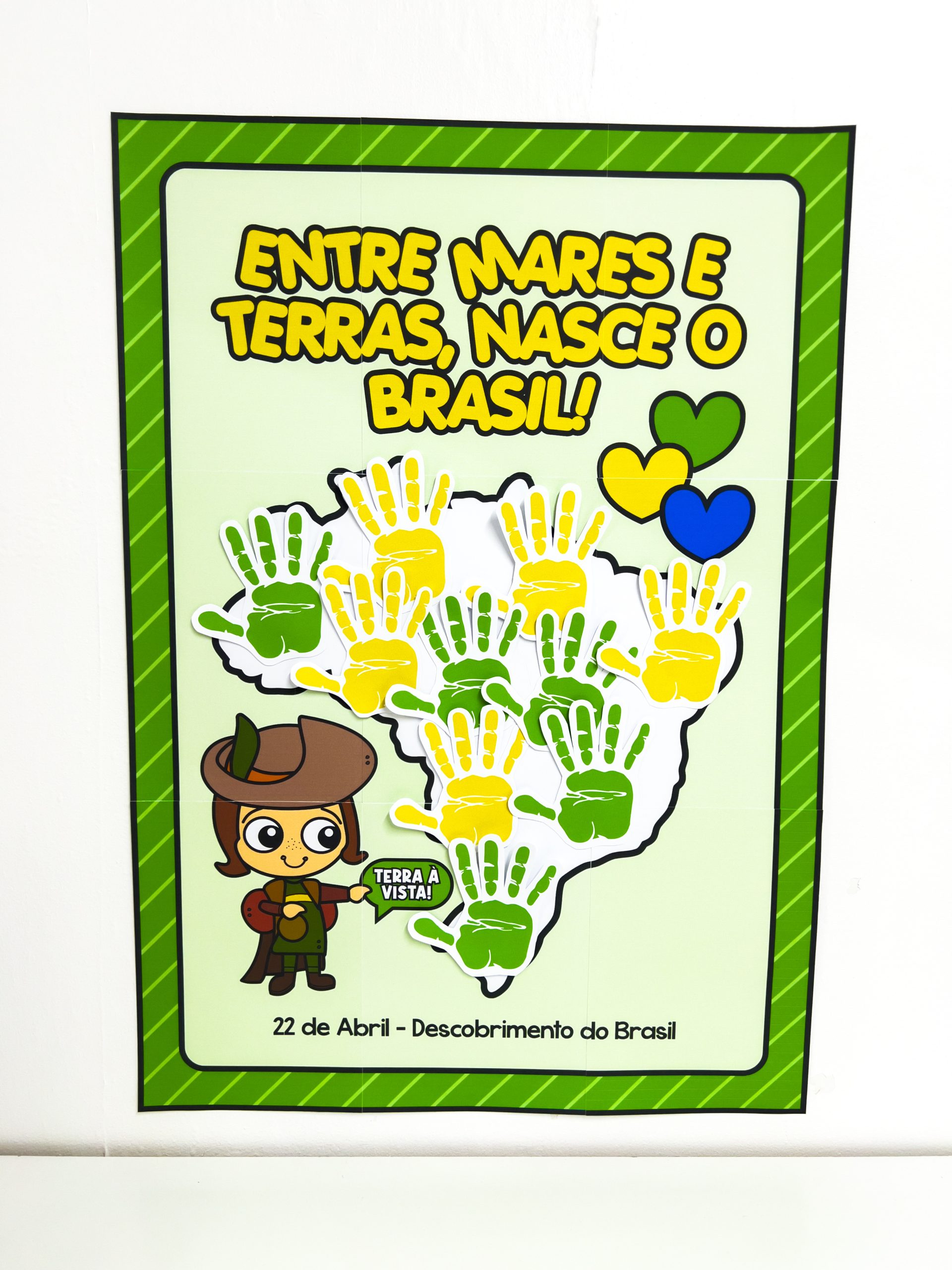 CARTAZ COLABORATIVO DESCOBRIMENTO DO BRASIL - Imagem 7
