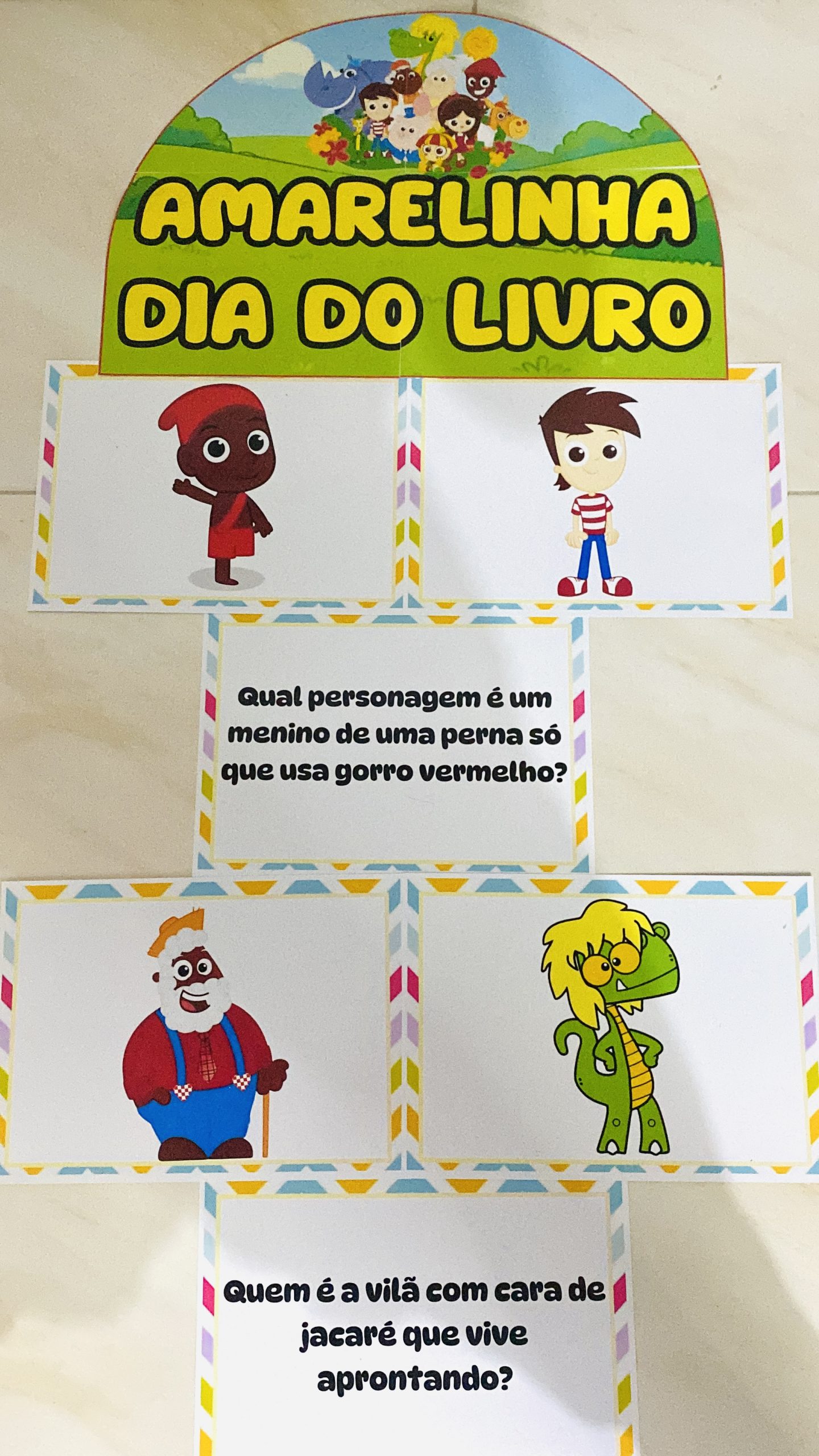 AMARELINHA DIA DO LIVRO - Imagem 12