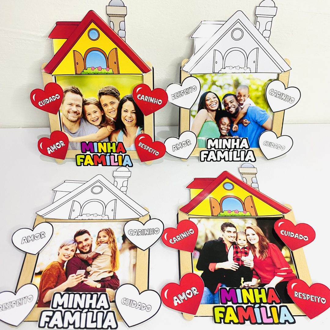 PORTA RETRATO – CASINHA DA FAMÍLIA