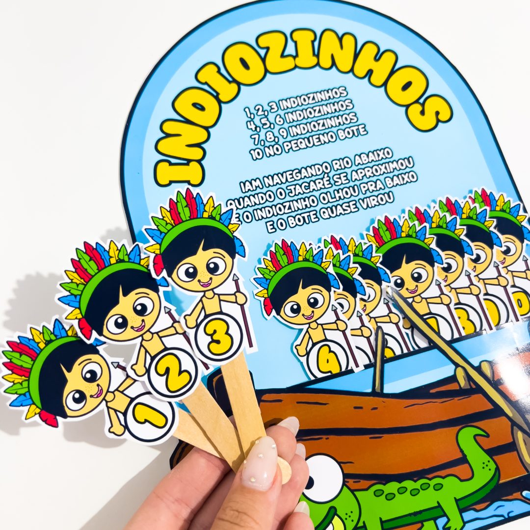 LUVA MUSICAL INDIOZINHOS