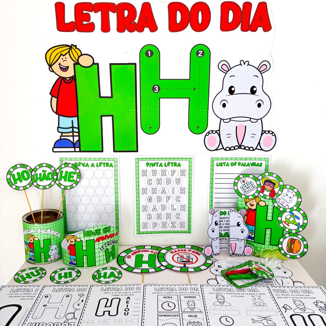 KIT LETRA H