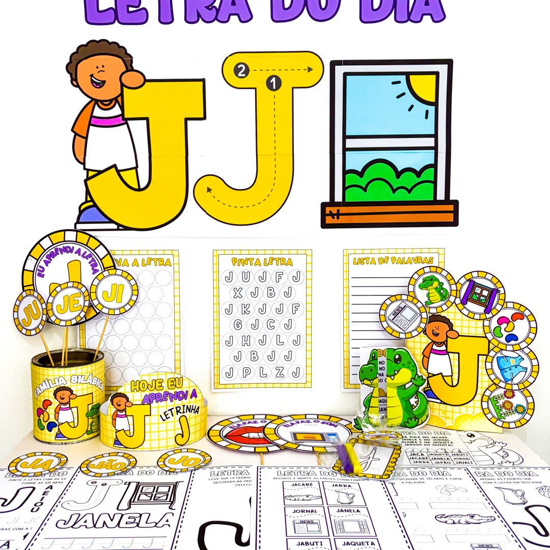 KIT LETRA J